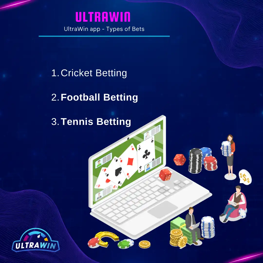 ultrawin app types of bets